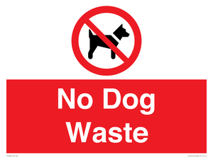 PV7846: No Dog Waste