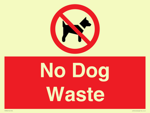 PV7846: No Dog Waste