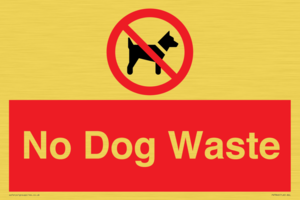 PV7846: No Dog Waste