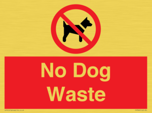 PV7846: No Dog Waste