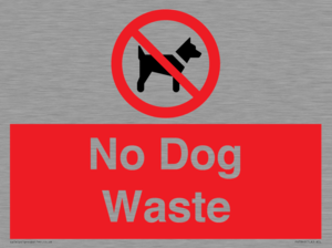 PV7846: No Dog Waste