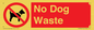 PV7846: No Dog Waste