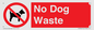 PV7846: No Dog Waste