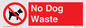 PV7846: No Dog Waste