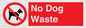 PV7846: No Dog Waste