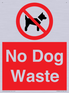 PV7846: No Dog Waste