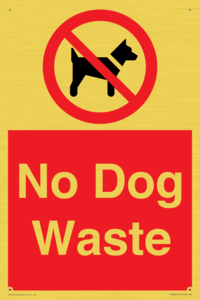 PV7846: No Dog Waste
