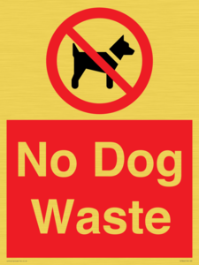 PV7846: No Dog Waste
