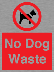 PV7846: No Dog Waste