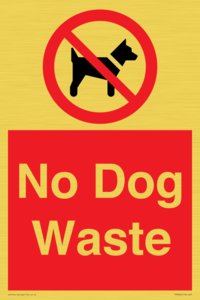 PV7846: No Dog Waste