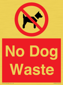 PV7846: No Dog Waste