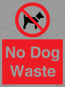 PV7846: No Dog Waste
