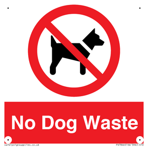 PV7846: No Dog Waste