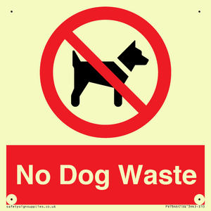 PV7846: No Dog Waste