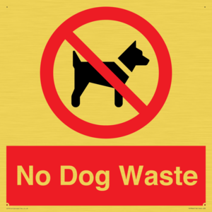PV7846: No Dog Waste