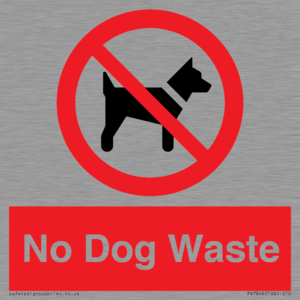 PV7846: No Dog Waste