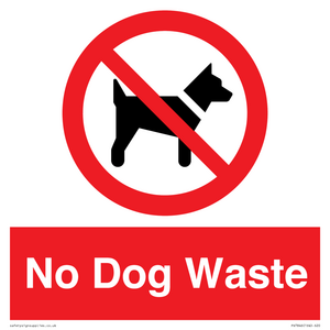 PV7846: No Dog Waste