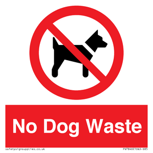 PV7846: No Dog Waste