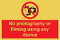 PV7869: No photography or filming using any device