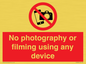 PV7869: No photography or filming using any device