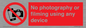 PV7869: No photography or filming using any device