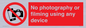 PV7869: No photography or filming using any device