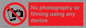 PV7869: No photography or filming using any device