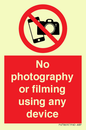 PV7869: No photography or filming using any device