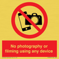 PV7869: No photography or filming using any device
