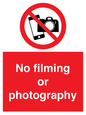 PV7870: No filming or photography