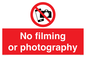 PV7870: No filming or photography