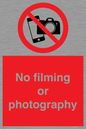 PV7870: No filming or photography