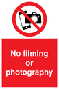 PV7870: No filming or photography
