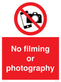 PV7870: No filming or photography