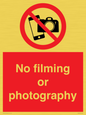 PV7870: No filming or photography