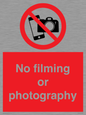 PV7870: No filming or photography