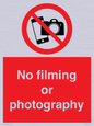 PV7870: No filming or photography