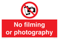 PV7870: No filming or photography