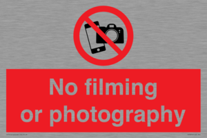 PV7870: No filming or photography