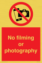PV7870: No filming or photography