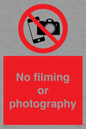 PV7870: No filming or photography