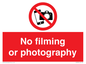 PV7870: No filming or photography