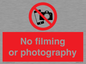 PV7870: No filming or photography