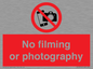 PV7870: No filming or photography