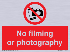 PV7870: No filming or photography