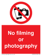 PV7870: No filming or photography
