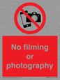 PV7870: No filming or photography