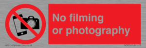 PV7870: No filming or photography