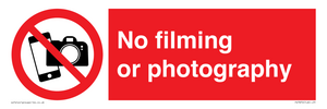PV7870: No filming or photography
