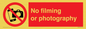 PV7870: No filming or photography